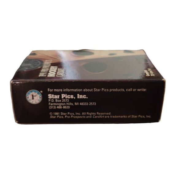 Star Pics 1991 Pro Prospects Hockey Complete CardArt Set 72-card set - Picture 5 of 7